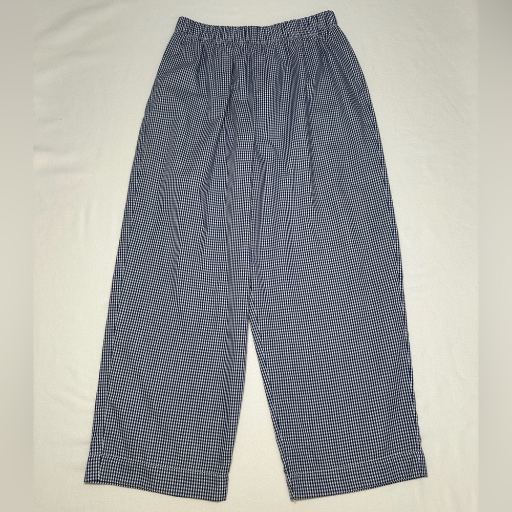 Vive La Fête Navy/White Gingham Pants